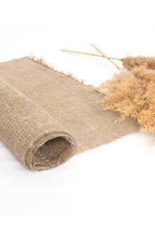 Лоскут ткани мешочная лён (50см*100см), изображение 2