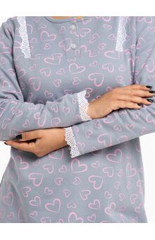 Пижама Нина, Цвет: Серый, Размер: 48, изображение 5