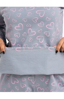 Пижама Нина, Цвет: Серый, Размер: 48, изображение 6