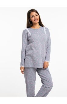 Пижама Нина, Цвет: Серый, Размер: 48, изображение 3