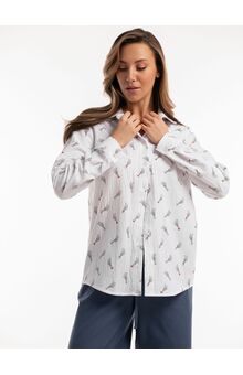 Рубашка женская Батист, Цвет: Белый, Размер: 44, изображение 3