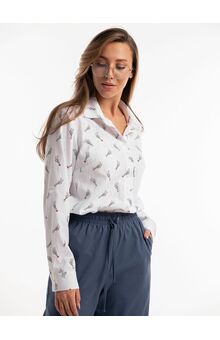 Рубашка женская Батист, Цвет: Белый, Размер: 44, изображение 4