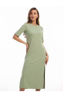 Платье женское Роскошь, Цвет: Фисташковый, Размер: 44