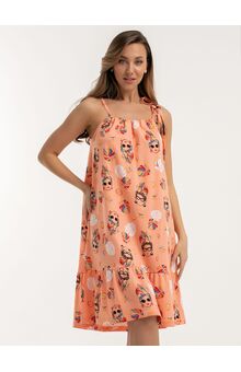 Платье женское Куба, Цвет: Персик, Размер: 46