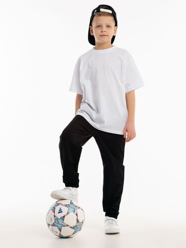 Футболка детская Физра, Цвет: Белый, Размер: 34 (140 - 68 - 60), изображение 4