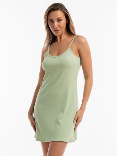 Сорочка женская Нежность, Цвет: Мягкий зеленый, Размер: 40, изображение 2