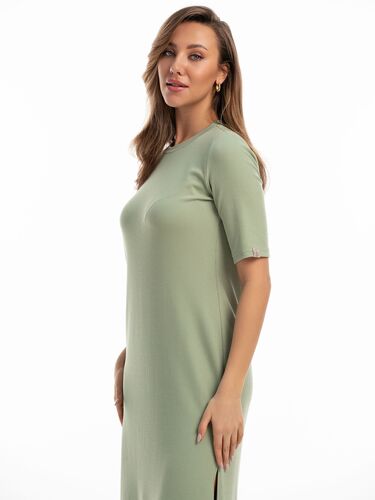 Платье женское Роскошь, Цвет: Фисташковый, Размер: 44, изображение 4