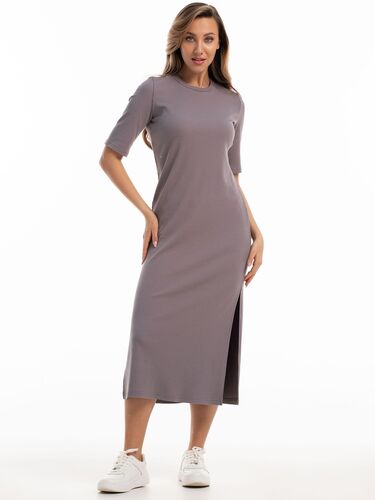 Платье женское Роскошь, Цвет: Графит, Размер: 50, изображение 2