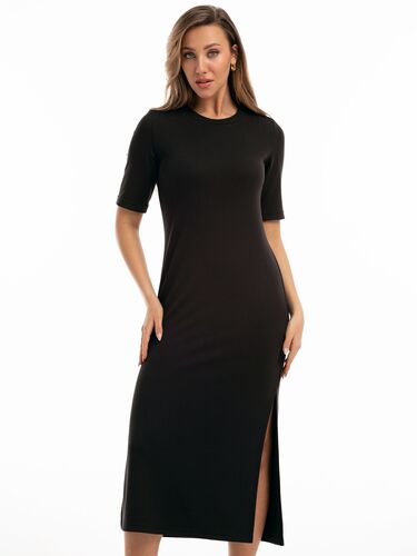 Платье женское Роскошь, Цвет: Черный, Размер: 50, изображение 2